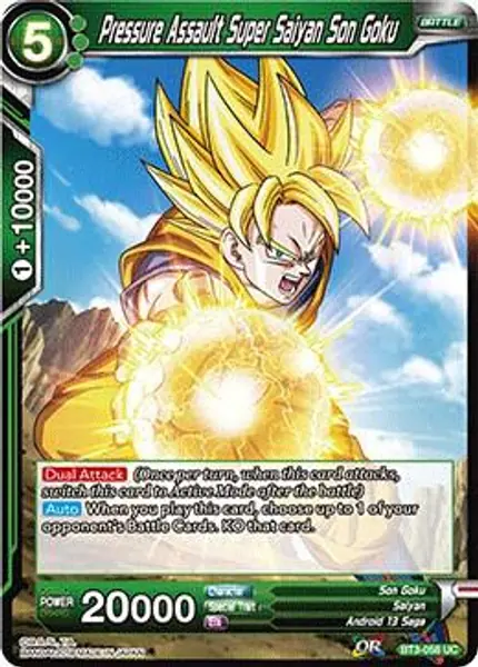 Pressure Assault Super Saiyan Son Goku