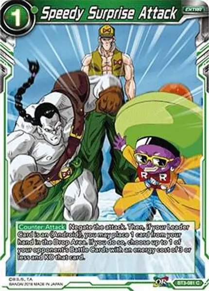 Speedy Surprise Attack