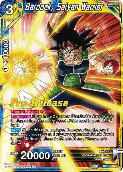 Bardock, Saiyan Warrior