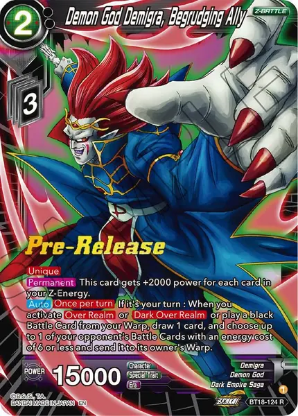Demon God Demigra, Begrudging Ally