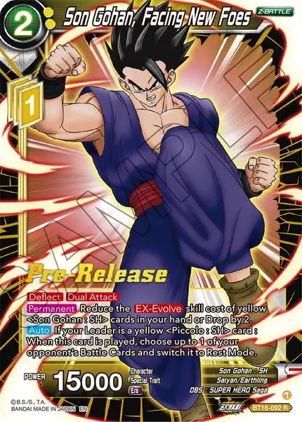 Son Gohan, Facing New Foes