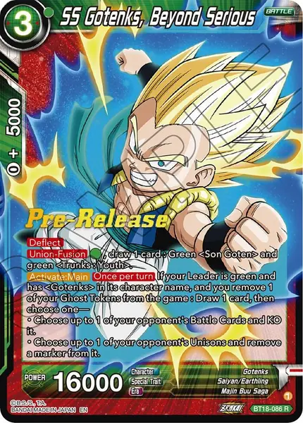 SS Gotenks, Beyond Serious