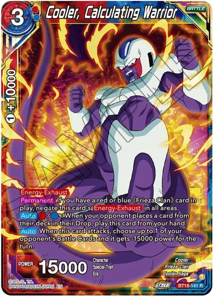 Cooler, Calculating Warrior