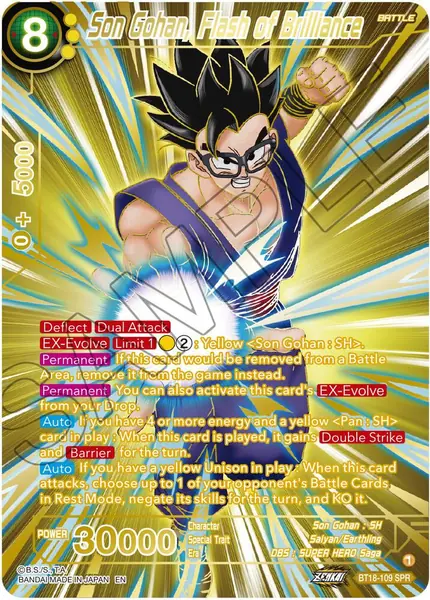 Son Gohan, Flash of Brilliance (SPR)