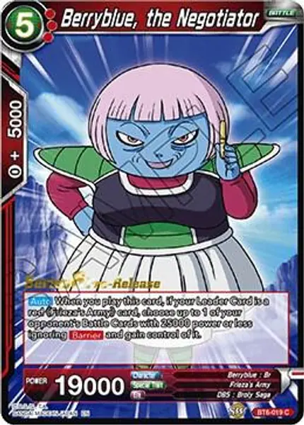 Berryblue, the Negotiator