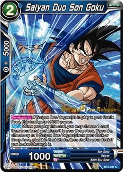 Saiyan Duo Son Goku