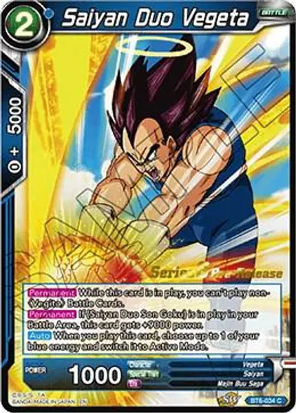 Saiyan Duo Vegeta
