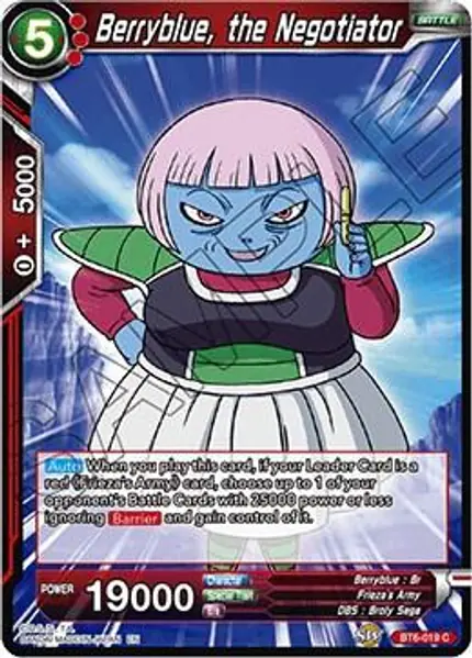 Berryblue, the Negotiator