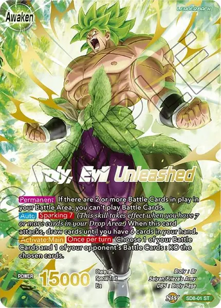 Broly // Broly, Evil Unleashed