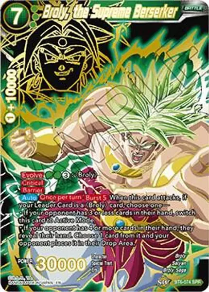 Broly, the Supreme Berserker (SPR)
