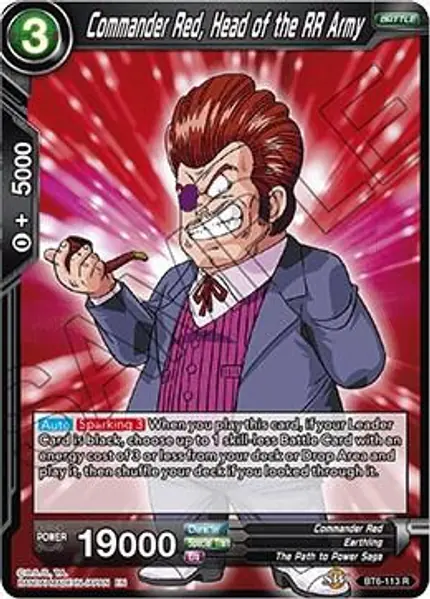 Commander Red, Head of the RR Army