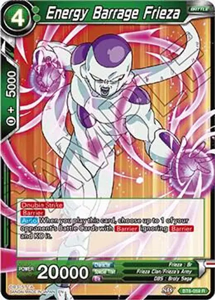 Energy Barrage Frieza