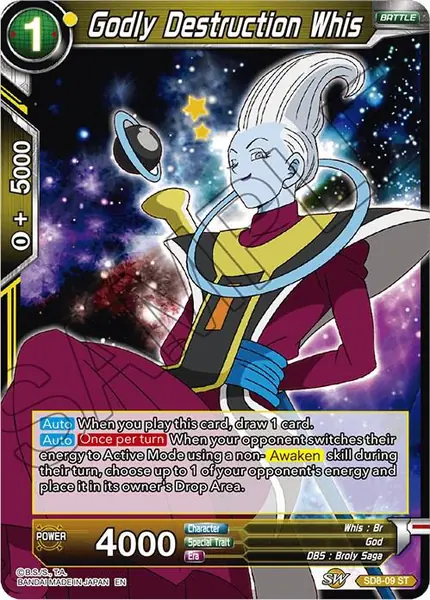 Godly Destruction Whis