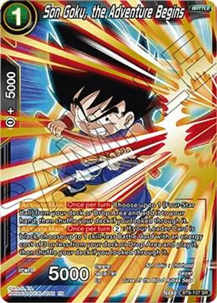 Son Goku, the Adventure Begins