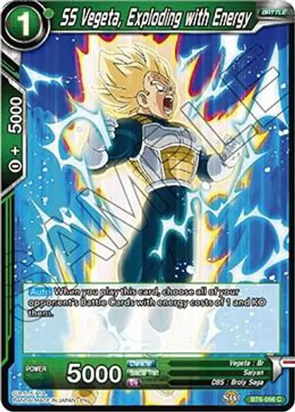 SS Vegeta, Exploding with Energy