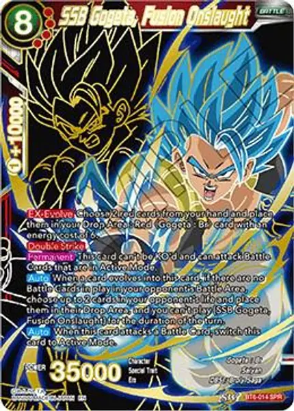 SSB Gogeta, Fusion Onslaught (SPR)
