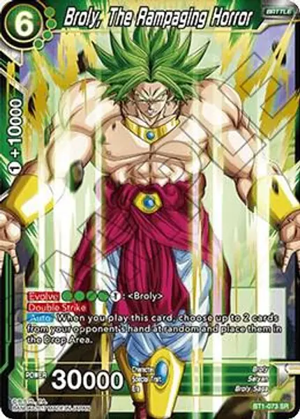 Broly, The Rampaging Horror (Shatterfoil)