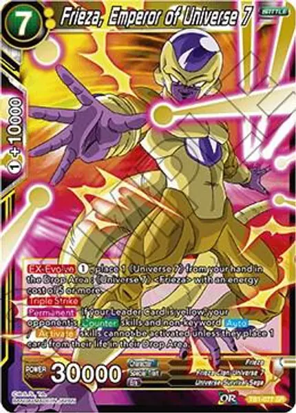 Frieza, Emperor of Universe 7 (Shatterfoil)