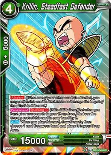 Krillin, Steadfast Defender