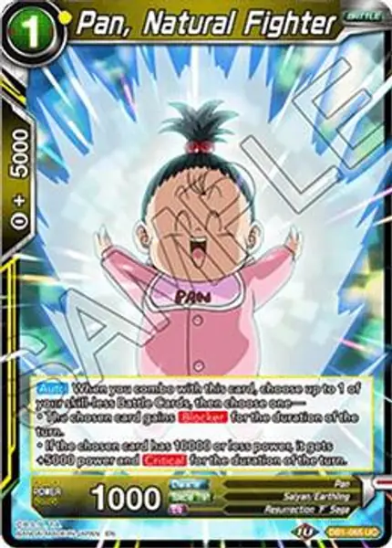 Pan, Natural Fighter