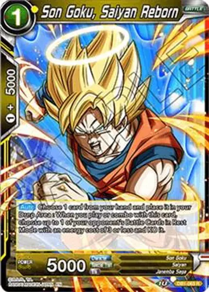 Son Goku, Saiyan Reborn