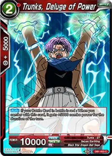Trunks, Deluge of Power