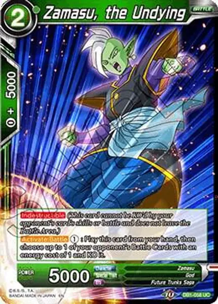Zamasu, the Undying