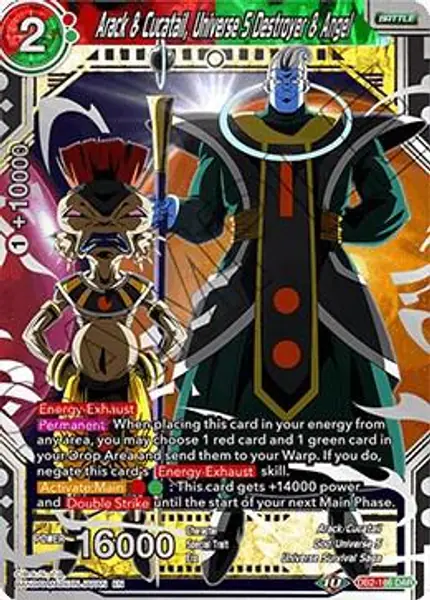 Arack & Cucatail, Universe 5 Destroyer & Angel