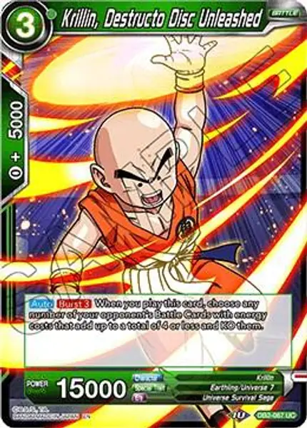 Krillin, Destructo Disc Unleashed