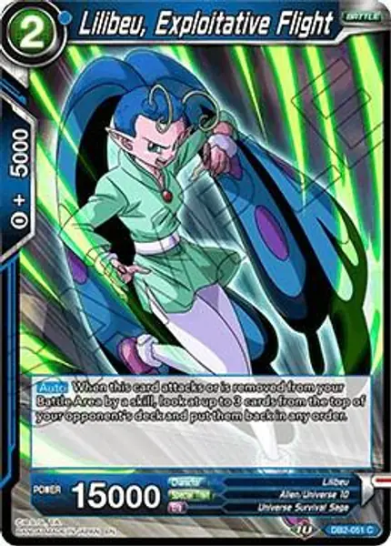 Lilibeu, Exploitative Flight