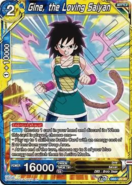 Gine, the Loving Saiyan