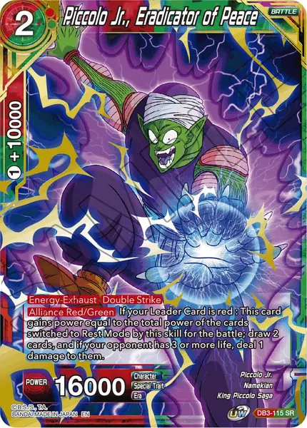 Piccolo Jr., Eradicator of Peace
