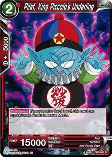 Pilaf, King Piccolo's Underling