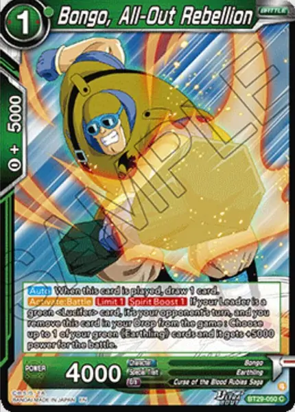 Bongo, All-Out Rebellion