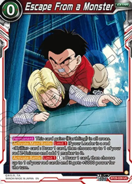 Escape From a Monster