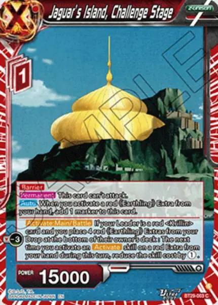 Jaguar's Island, Challenge Stage