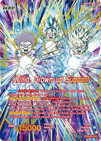 Krillin // Krillin, Grown-up Support (SLR)