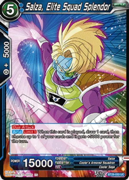 Salza, Elite Squad Splendor