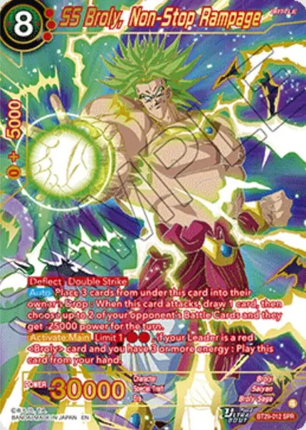 SS Broly, Non-Stop Rampage (SPR)