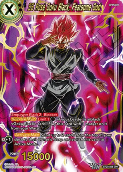 SS Rose Goku Black, Fearsome God (SPR)
