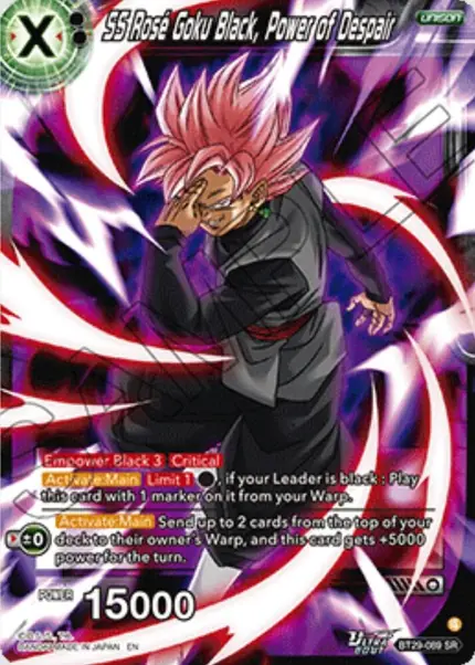 SS Rose Goku Black, Power of Despair