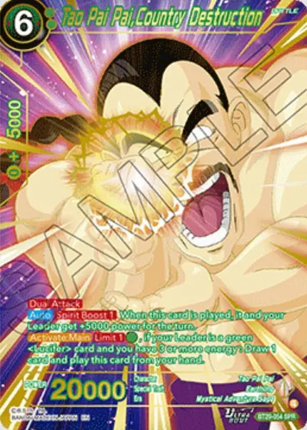 Tao Pai Pai, Country Destruction (SPR)