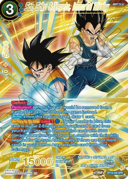 Son Goku & Vegeta, Immortal Rivalry (SPR)