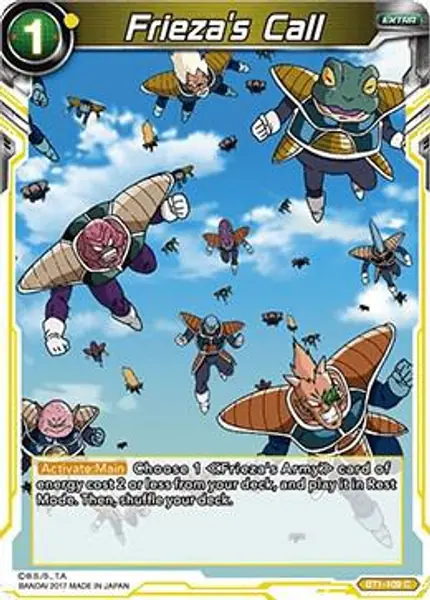 Frieza's Call (2017)