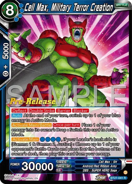 Cell Max, Military Terror Creation