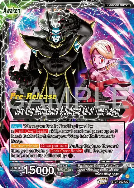 Mechikabura // Dark King Mechikabura & Supreme Kai of Time, Legion