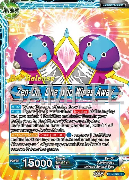 Zen-Oh // Zen-Oh, One Who Wipes Away