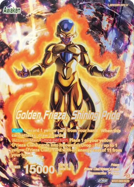 Frieza // Golden Frieza, Shining Pride (SLR)