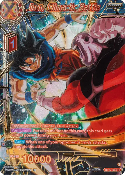 Jiren, Climactic Battle (Gold-Stamped)