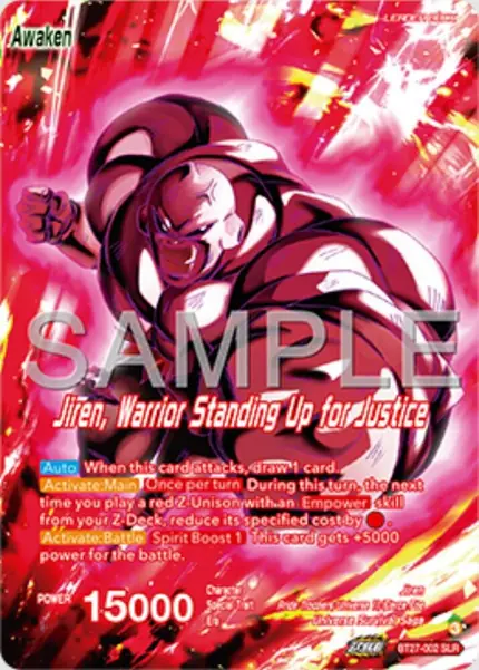 Jiren // Jiren, Warrior Standing Up for Justice (SLR)